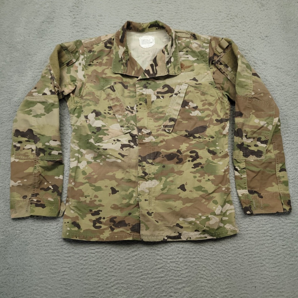 Military Army Combat Uniform Multicam Camouflage Jacket 36‎ Regular